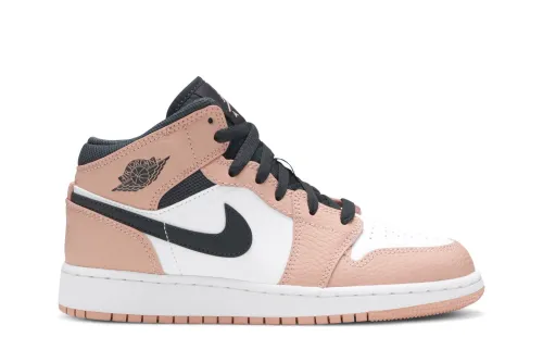 Air Jordan 1 Mid GS Pink Quartz 555112-603