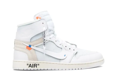 Off-White x Air Jordan 1 Retro High OG White 2018 AQ0818-100