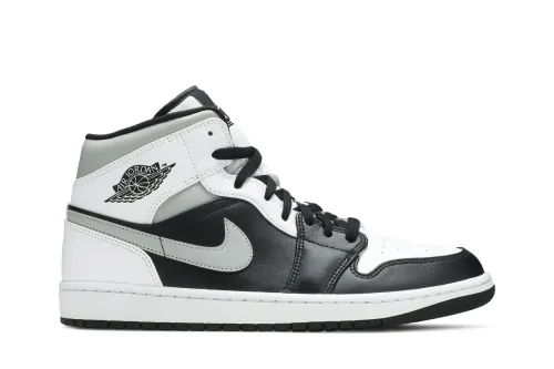 Air Jordan 1 Mid White Shadow 554724-073
