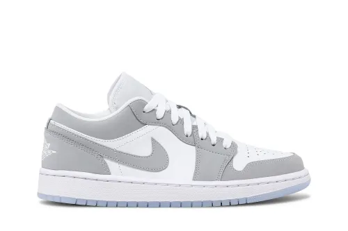 Wmns Air Jordan 1 Low White Wolf Grey DC0774-105