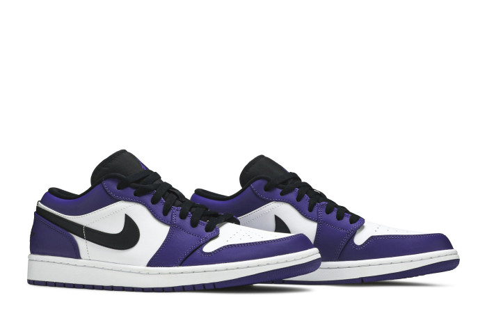 Air Jordan 1 Low Court Purple 553558-500