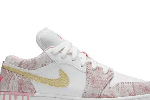 Air Jordan 1 Low GS Strawberry Ice Cream CW7104-601