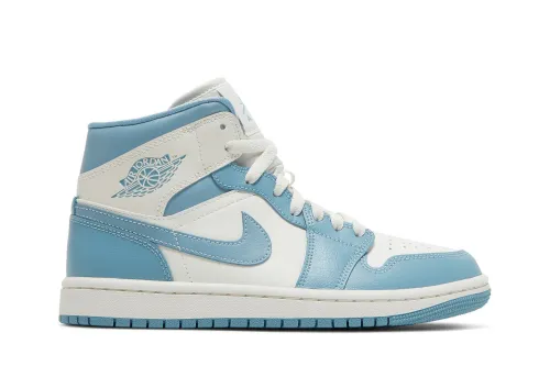 Wmns Air Jordan 1 Mid University Blue BQ6472-141