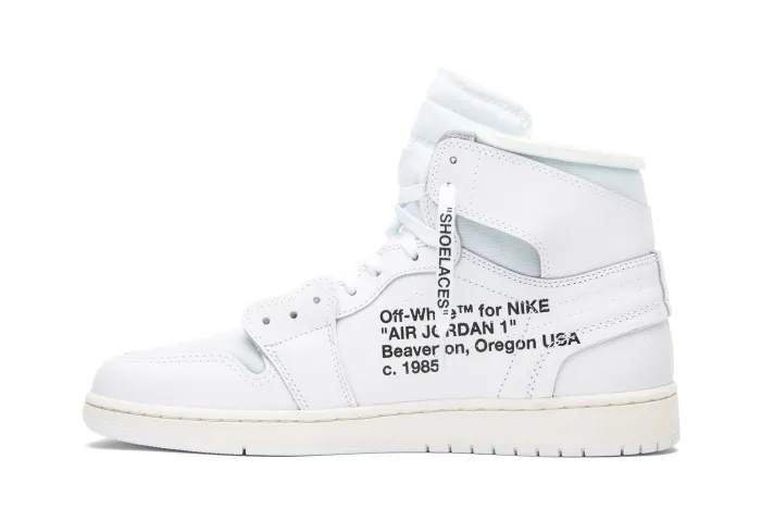 Off-White x Air Jordan 1 Retro High OG White 2018 AQ0818-100