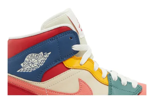 Wmns Air Jordan 1 Mid SE Multi-Color DN3738-400