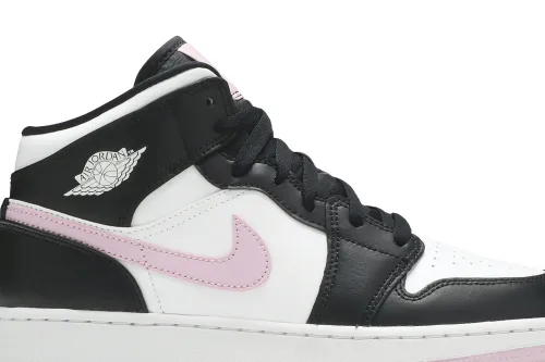 Air Jordan 1 Mid GS White Light Arctic Pink 555112-103