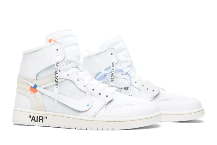 Off-White x Air Jordan 1 Retro High OG White 2018 AQ0818-100