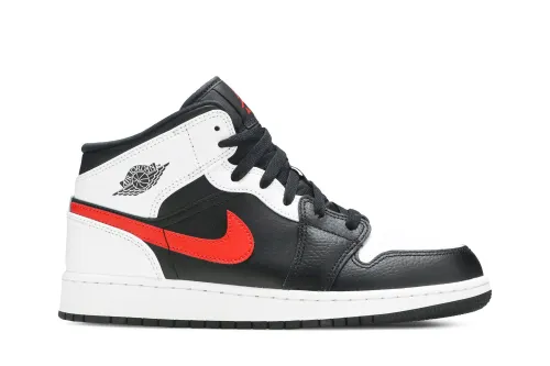 Air Jordan 1 Mid GS Chile Red 554725-075