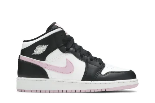 Air Jordan 1 Mid GS White Light Arctic Pink 555112-103