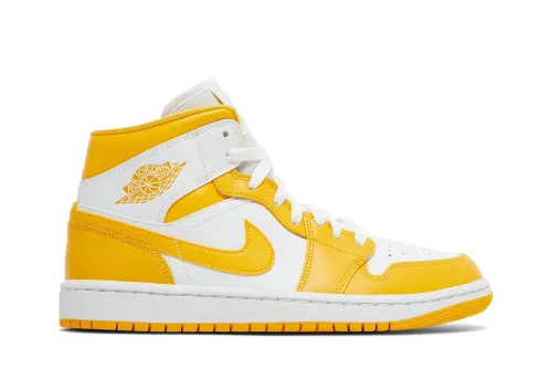 Wmns Air Jordan 1 Mid University Gold BQ6472-117