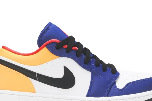Air Jordan 1 Low White Deep Royal Blue 553558-123