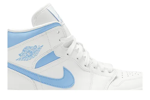 Wmns Air Jordan 1 Mid UNC BQ6472-114