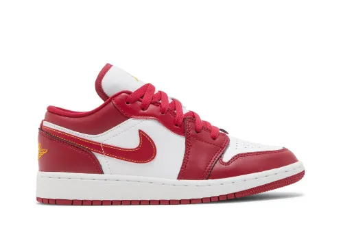 Air Jordan 1 Low GS Cardinal Red 553560-607