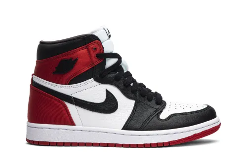 Wmns Air Jordan 1 Retro High Satin Black Toe CD0461-016