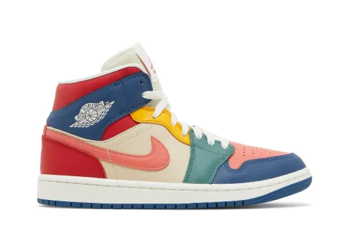 Wmns Air Jordan 1 Mid SE Multi-Color DN3738-400