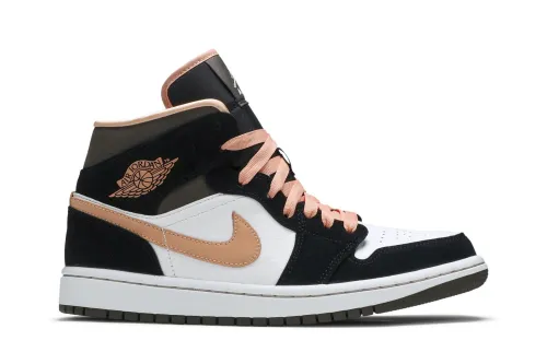 Wmns Air Jordan 1 Mid SE Peach Mocha DH0210-100