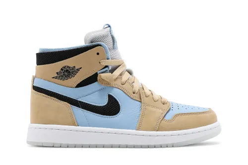 Wmns Air Jordan 1 High Zoom Comfort High Psychic Blue Sesame CT0979-400