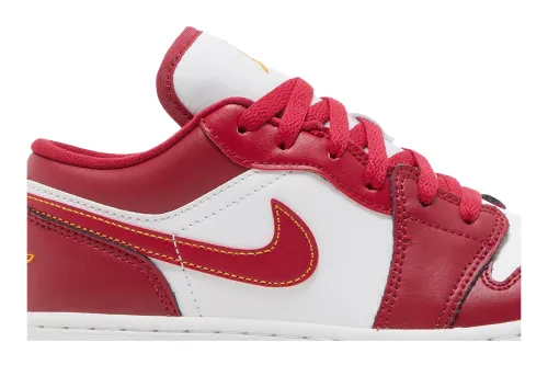 Air Jordan 1 Low GS Cardinal Red 553560-607