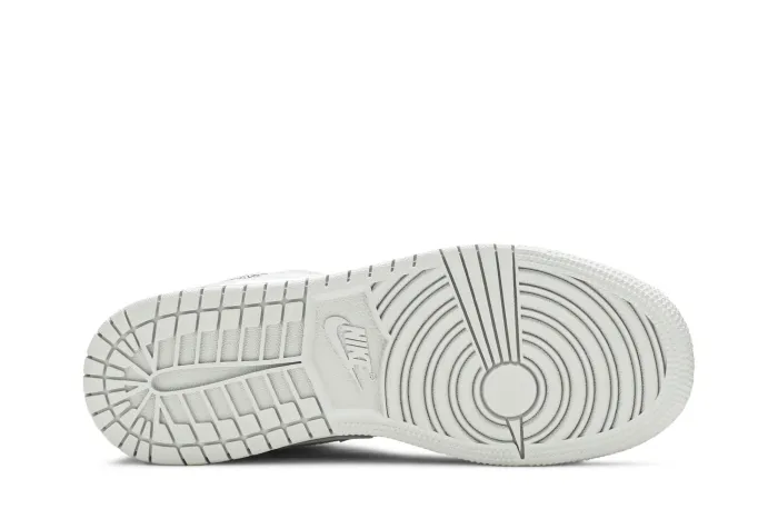 Air Jordan 1 Mid SE GS Swoosh Logo - Grey Camo DD3235-100