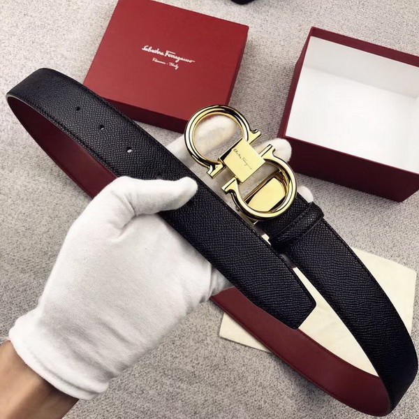 Super Perfect Quality Ferragamo Belts(100% Genuine Leather,steel Buckle)-878