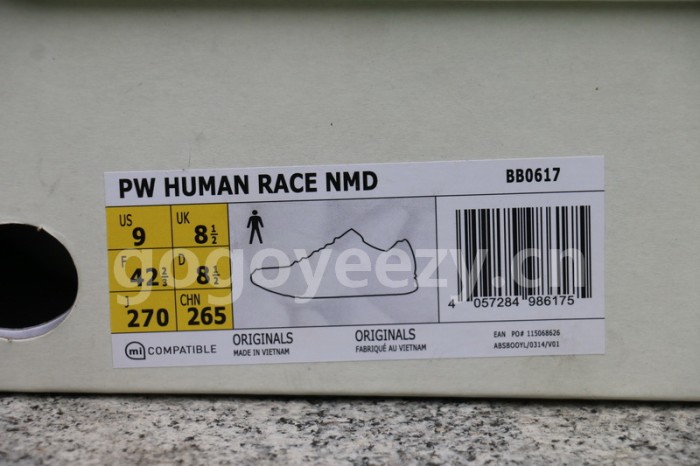 Authentic AD Human Race NMD x Pharrell Williams Purple