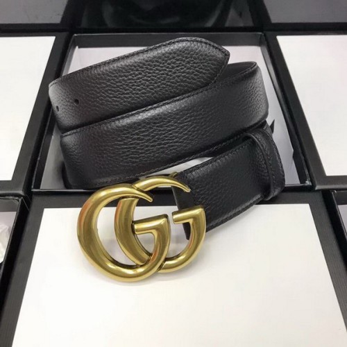 Super Perfect Quality G Belts(100% Genuine Leather,steel Buckle)-2499