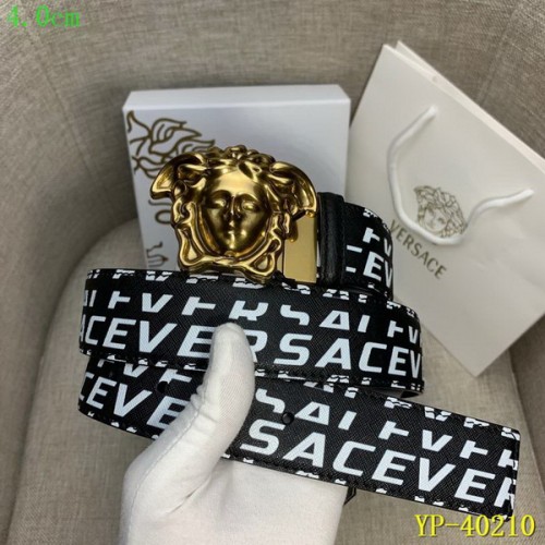 Super Perfect Quality Versace Belts(100% Genuine Leather,Steel Buckle)-082