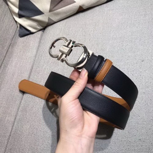 Super Perfect Quality Ferragamo Belts(100% Genuine Leather,steel Buckle)-940