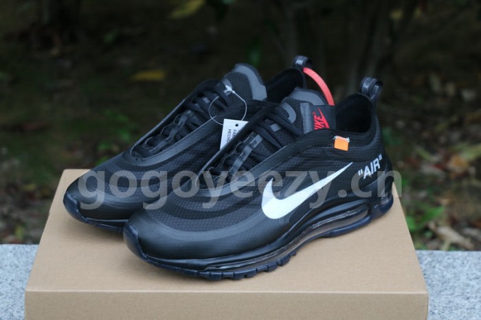 Authentic OFF White x Nike Air Max 97 Black