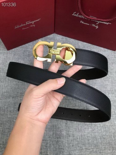 Super Perfect Quality Ferragamo Belts(100% Genuine Leather,steel Buckle)-993