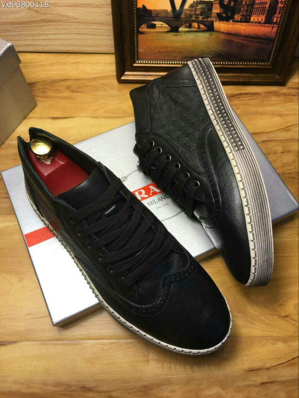 Prada men shoes 1:1 quality-179