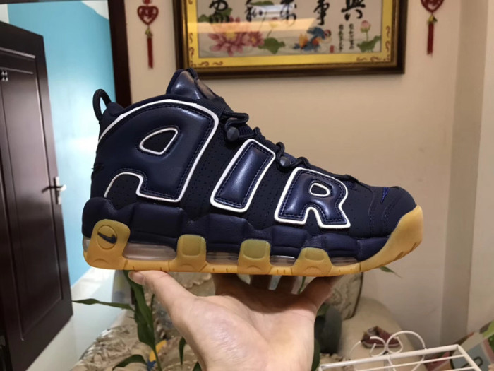 Authentic Nike Air More Uptempo Obsidian