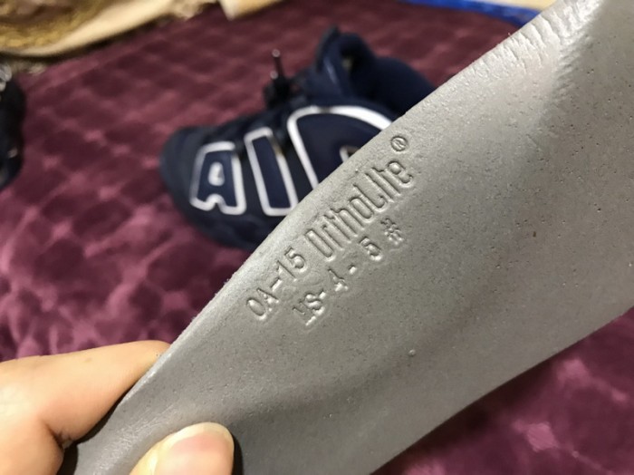 Authentic Nike Air More Uptempo Navy GS
