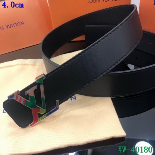 Super Perfect Quality LV Belts(100% Genuine Leather Steel Buckle)-1743
