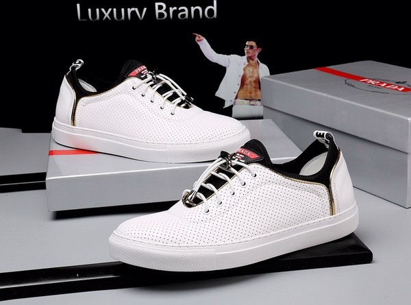 Prada men shoes 1:1 quality-075