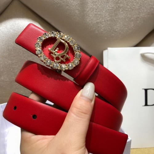 Super Perfect Quality Dior Belts(100% Genuine Leather,steel Buckle)-339