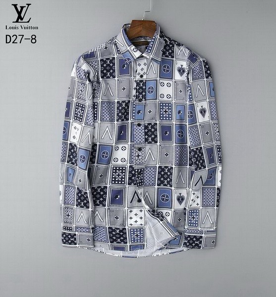 LV long sleeve shirt men-141(S-XXXL)
