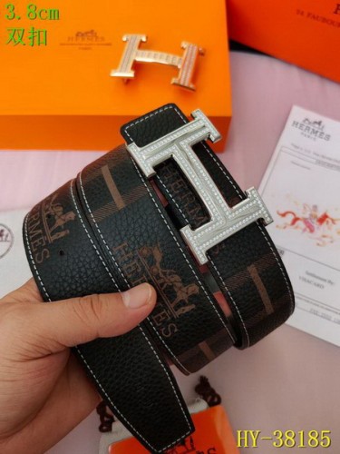 Super Perfect Quality Hermes Belts(100% Genuine Leather,Reversible Steel Buckle)-297