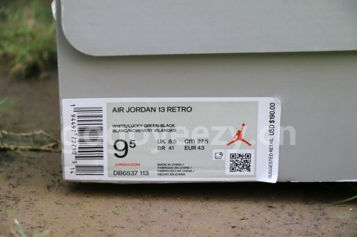 Authentic Air Jordan 13 “Lucky Green”