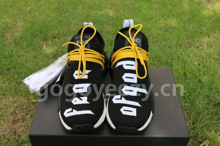 Authentic Fear of God x AD NMD Human Race Black
