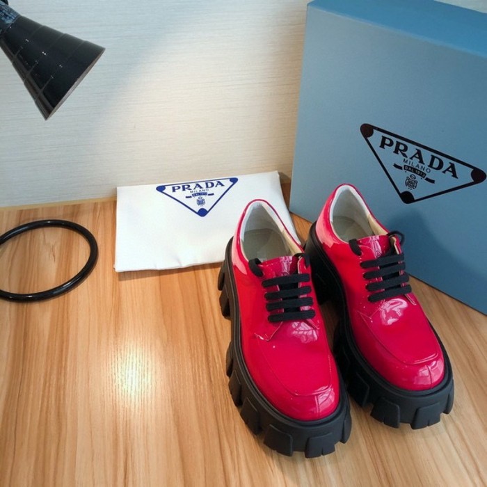 Prada women shoes 1：1 quality-121