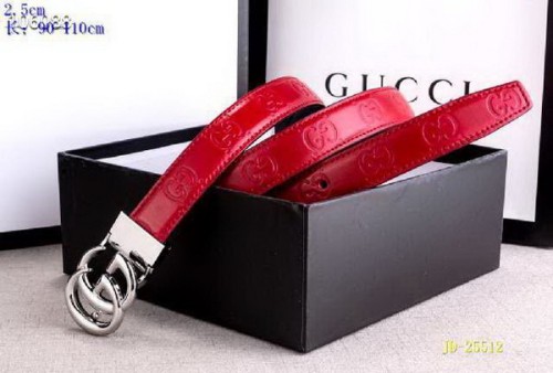 Super Perfect Quality G Belts(100% Genuine Leather,steel Buckle)-2561