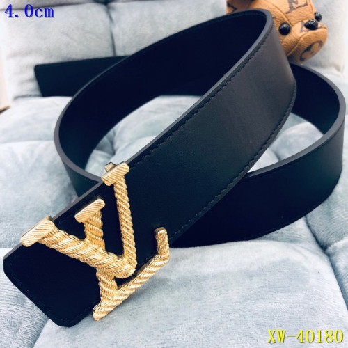 Super Perfect Quality LV Belts(100% Genuine Leather Steel Buckle)-1746
