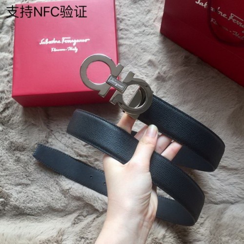Super Perfect Quality Ferragamo Belts(100% Genuine Leather,steel Buckle)-1111