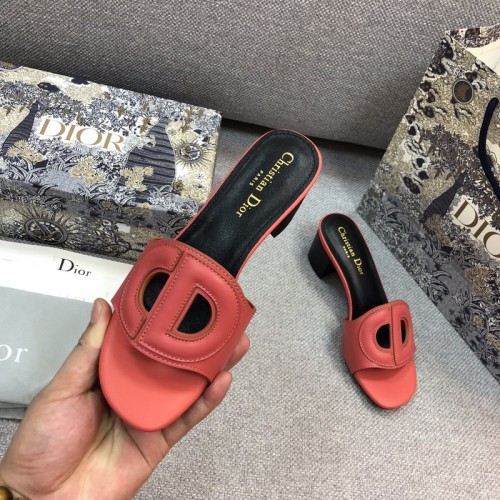 Dior women slippers 1：1 quality-005