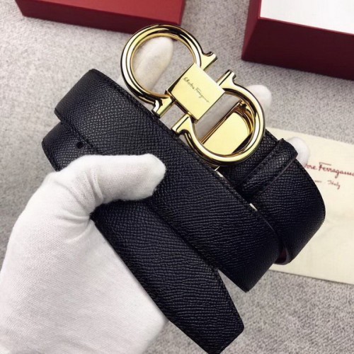 Super Perfect Quality Ferragamo Belts(100% Genuine Leather,steel Buckle)-875