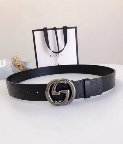 Super Perfect Quality G Belts(100% Genuine Leather,steel Buckle)-2154