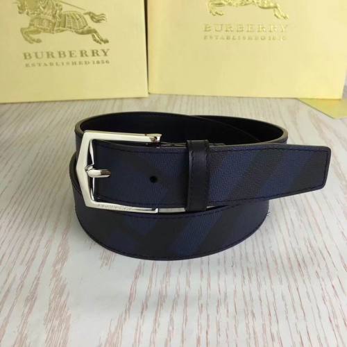 Super Perfect Quality Burberry Belts(100% Genuine Leather,steel buckle)-056