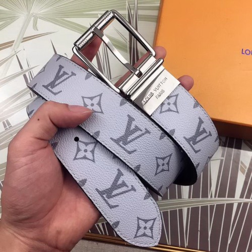 Super Perfect Quality LV Belts(100% Genuine Leather Steel Buckle)-1198