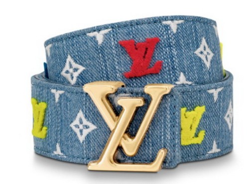 Super Perfect Quality LV Belts(100% Genuine Leather Steel Buckle)-2072